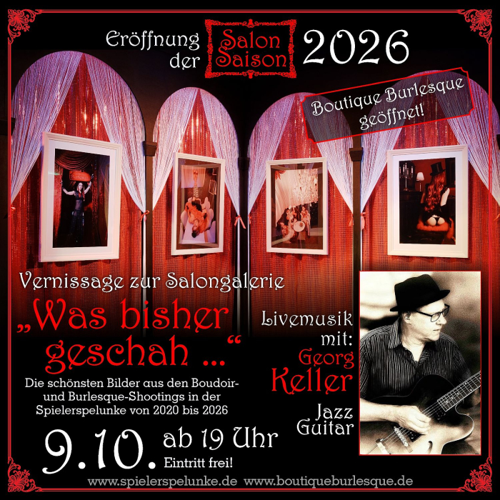 vernissage zur salongalerie was-bisher-geschah zur eröffnung der 5. salonsaison der spielerspelunke